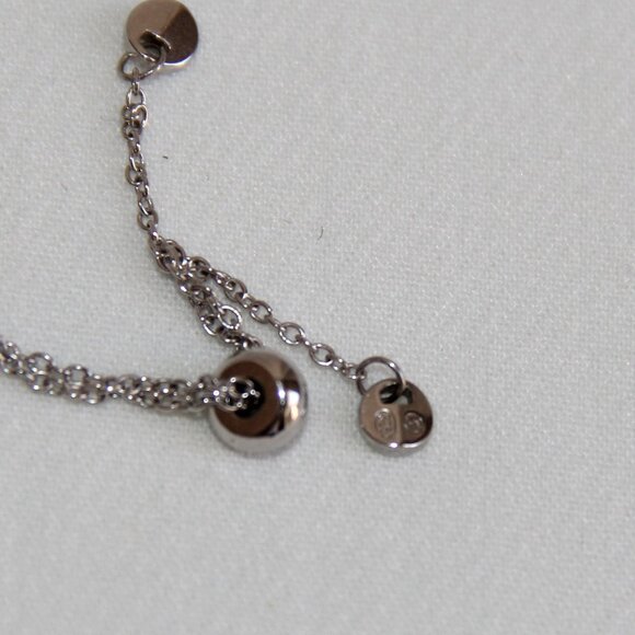 New in Box Michael Kors Sterling Silver Heart CZ Bracelet - Picture 6 of 13